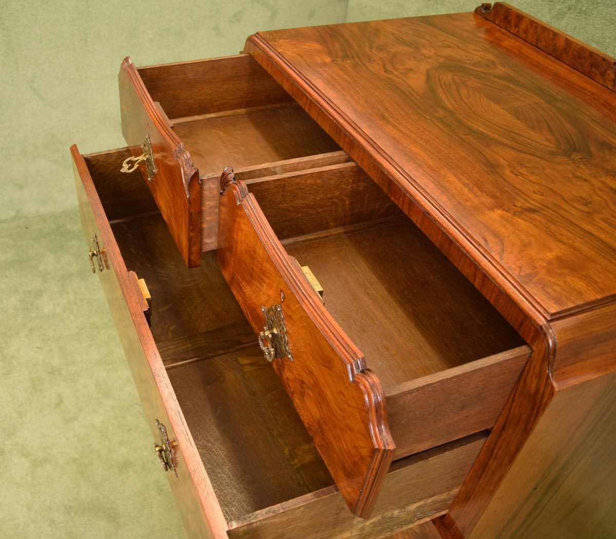 Restored Walnut Chest of Drawers