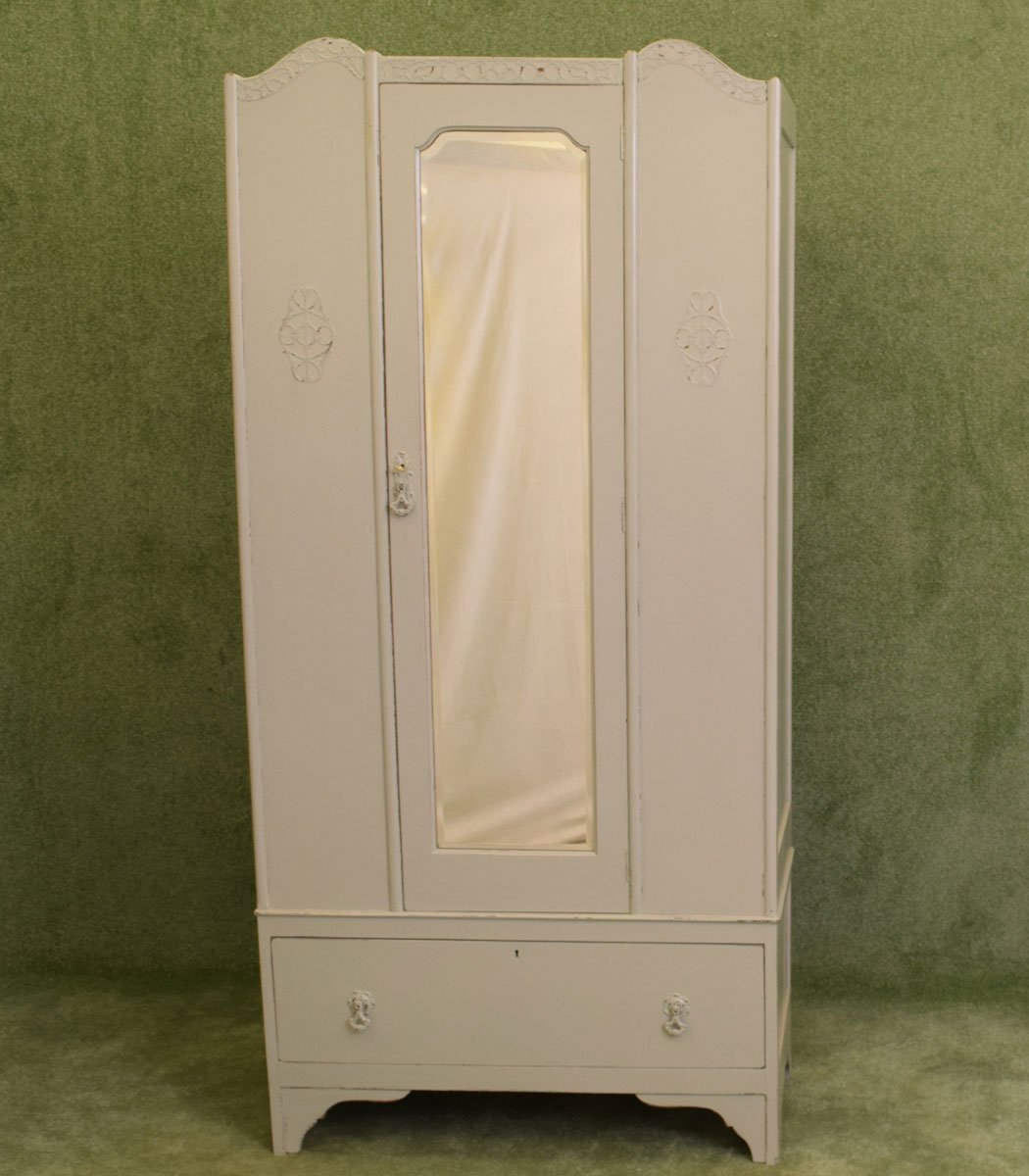 Vintage Restored Painted Wardrobe