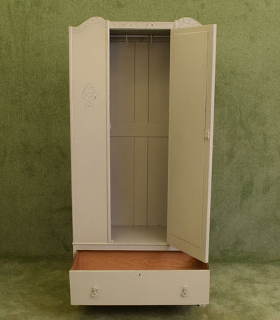 Vintage Restored Painted Wardrobe