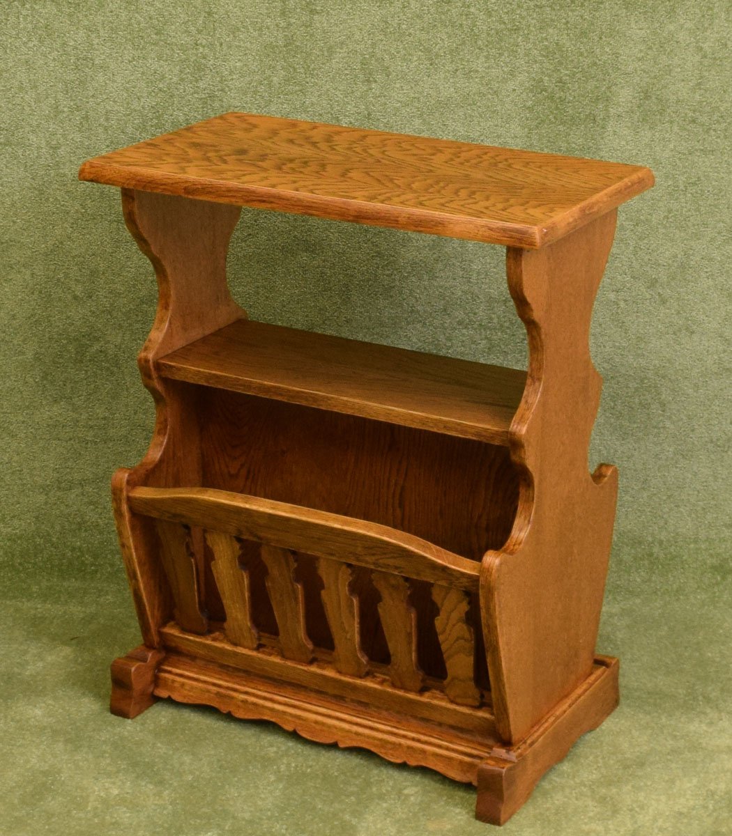 Dutch Oak Magazine Rack