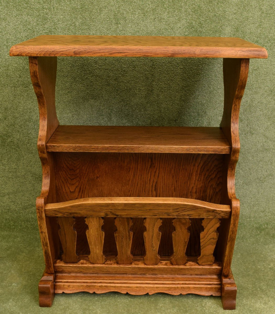 Dutch Oak Magazine Rack