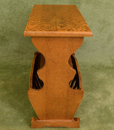 Dutch Oak Magazine Rack