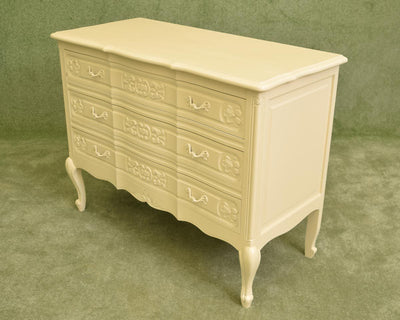 French Painted 3 drawer chest