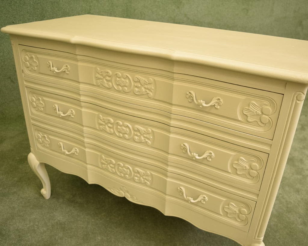 French Painted 3 drawer chest