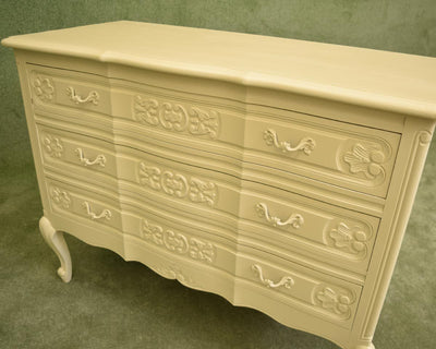 French Painted 3 drawer chest