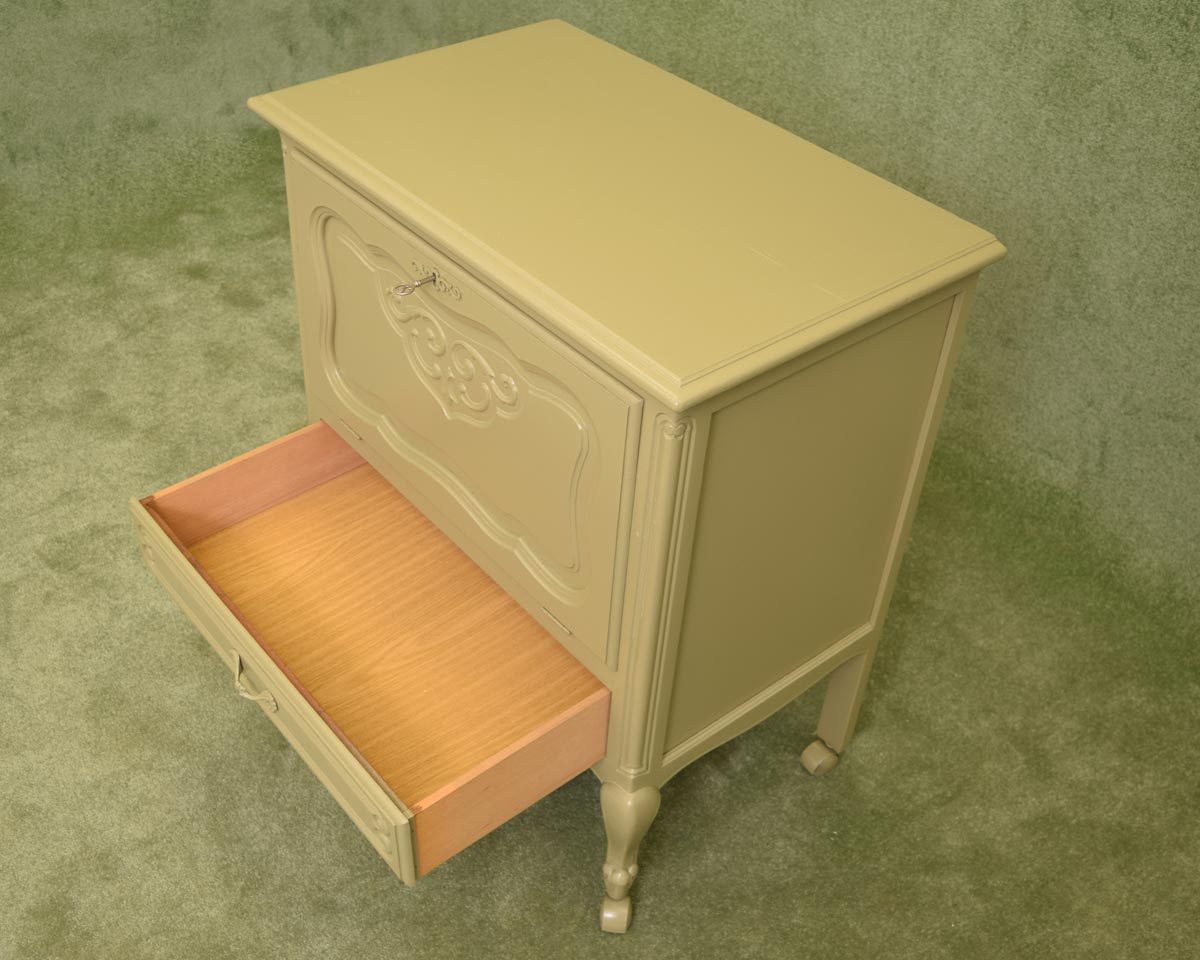 Painted French Cabinet