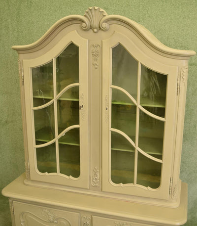 Painted French Display Cabinet