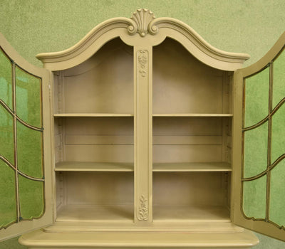Painted French Display Cabinet
