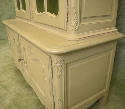 Painted French Display Cabinet
