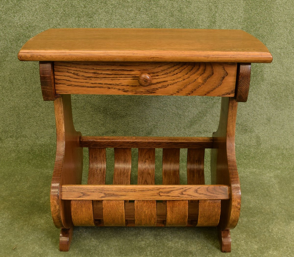 Dutch Oak Magazine Rack