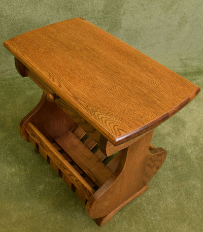 Dutch Oak Magazine Rack