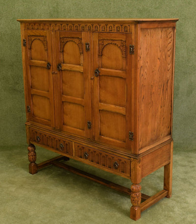Restored Oak Cabinet