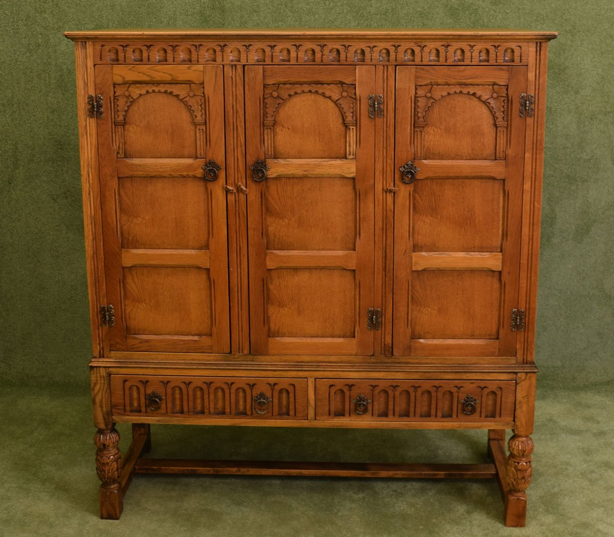 Restored Oak Cabinet