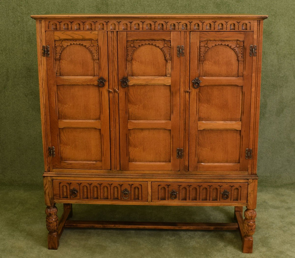 Restored Oak Cabinet