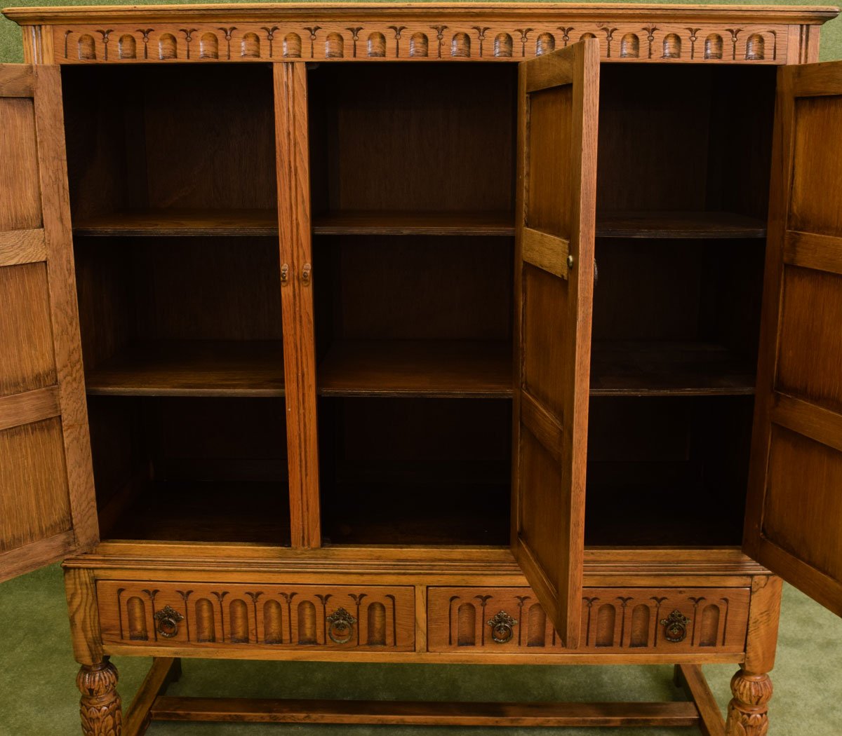 Restored Oak Cabinet