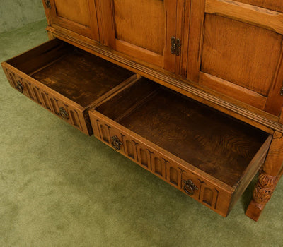 Restored Oak Cabinet