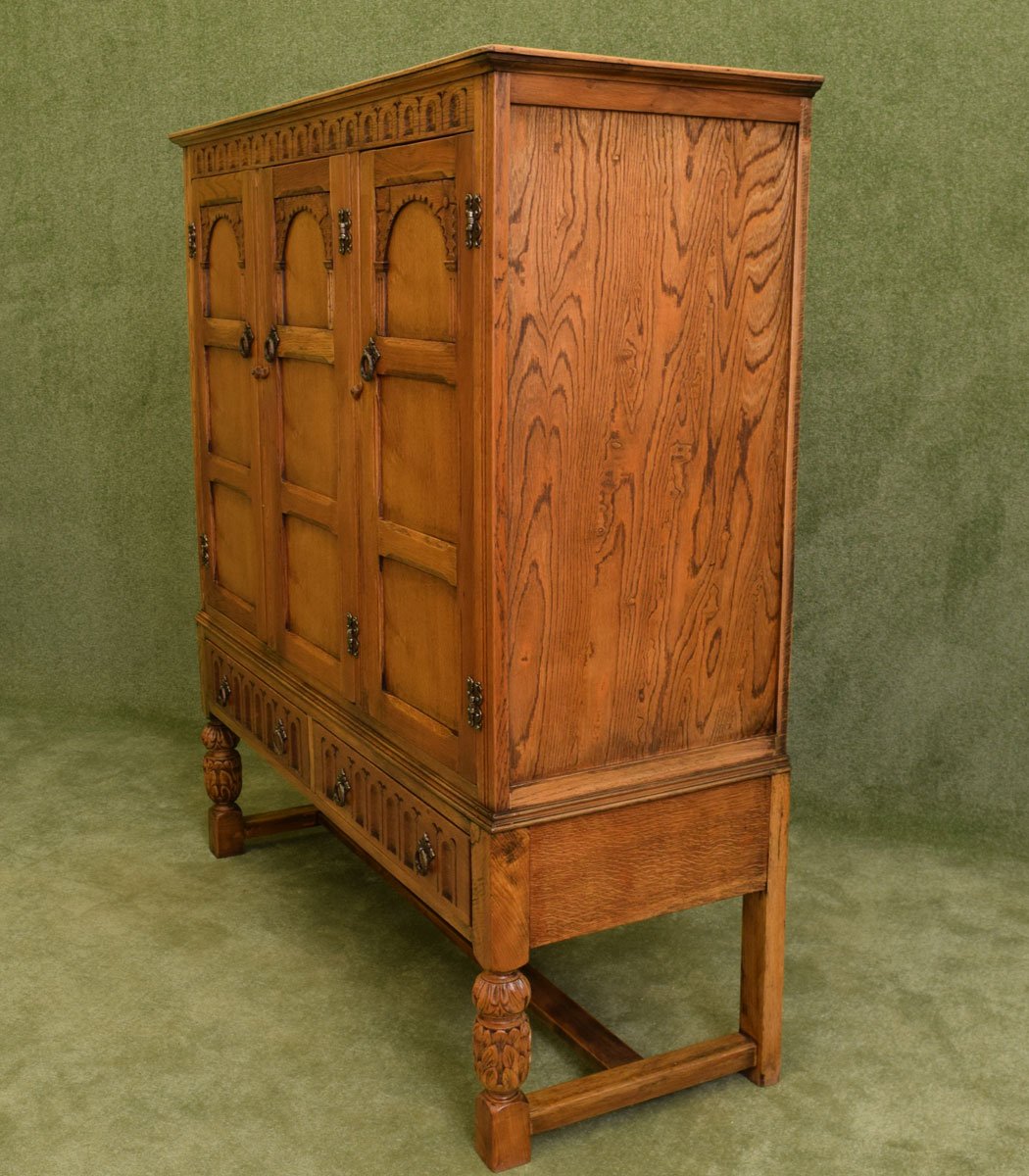 Restored Oak Cabinet