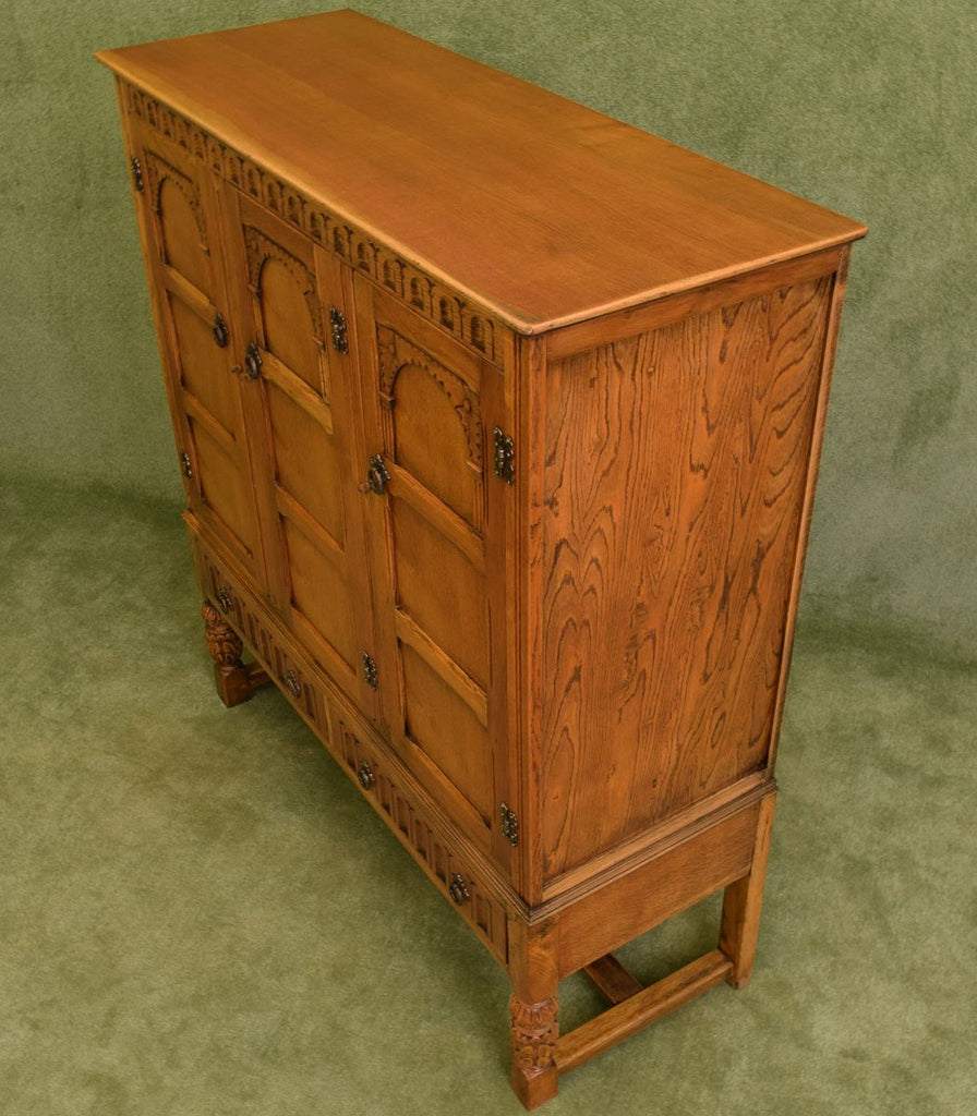 Restored Oak Cabinet