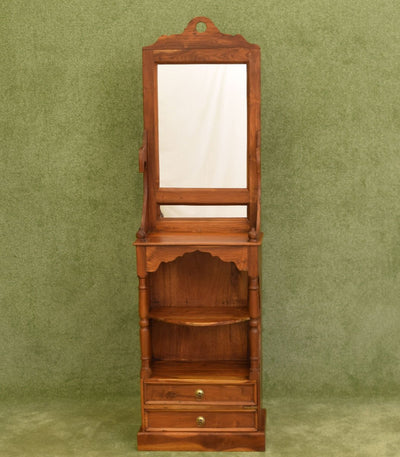 Restored Mirrored Vanity Stand