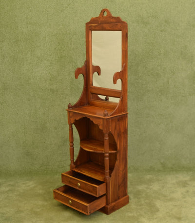 Restored Mirrored Vanity Stand