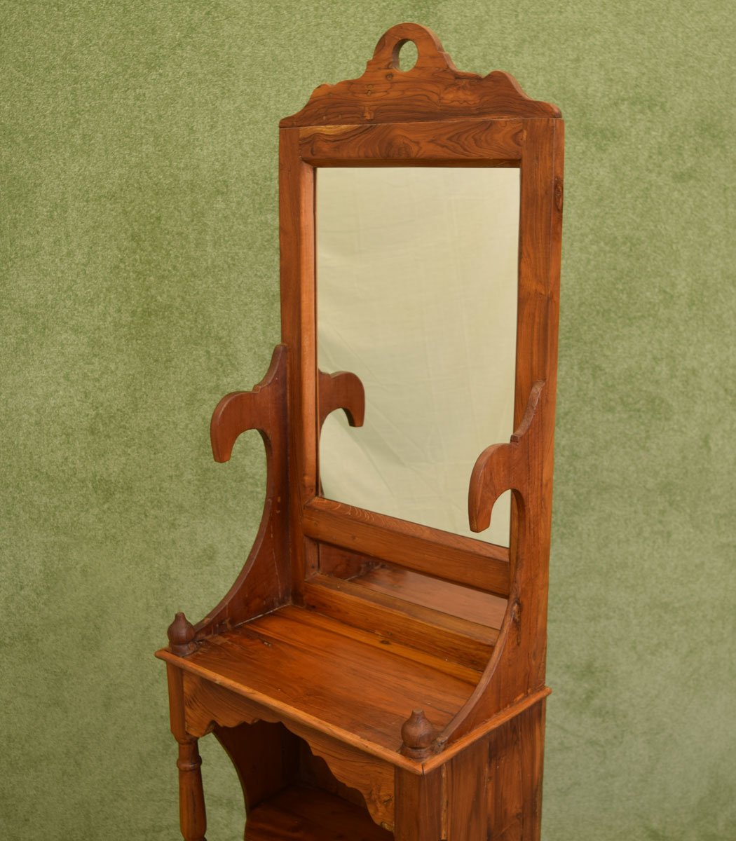 Restored Mirrored Vanity Stand