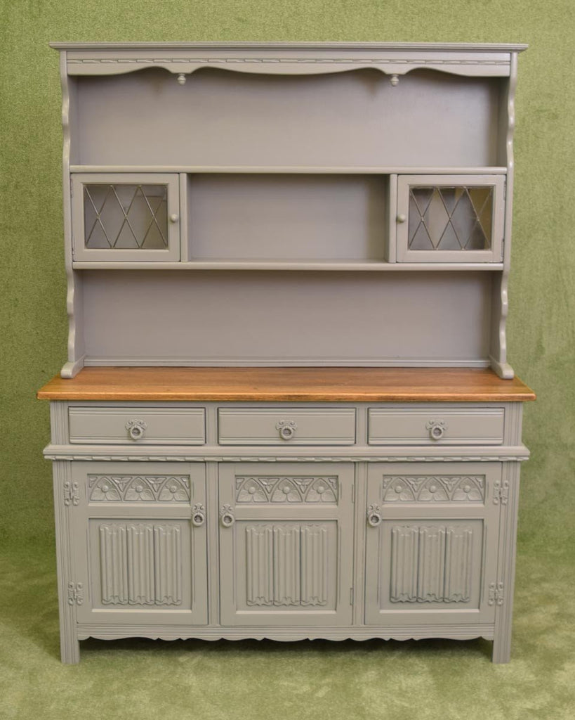 Painted and Oak Old Charm Dresser