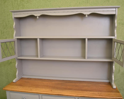 Painted and Oak Old Charm Dresser