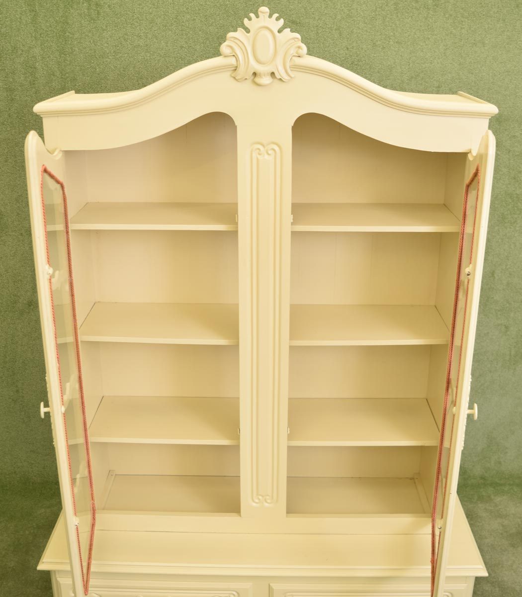 Painted French Display Cabinet