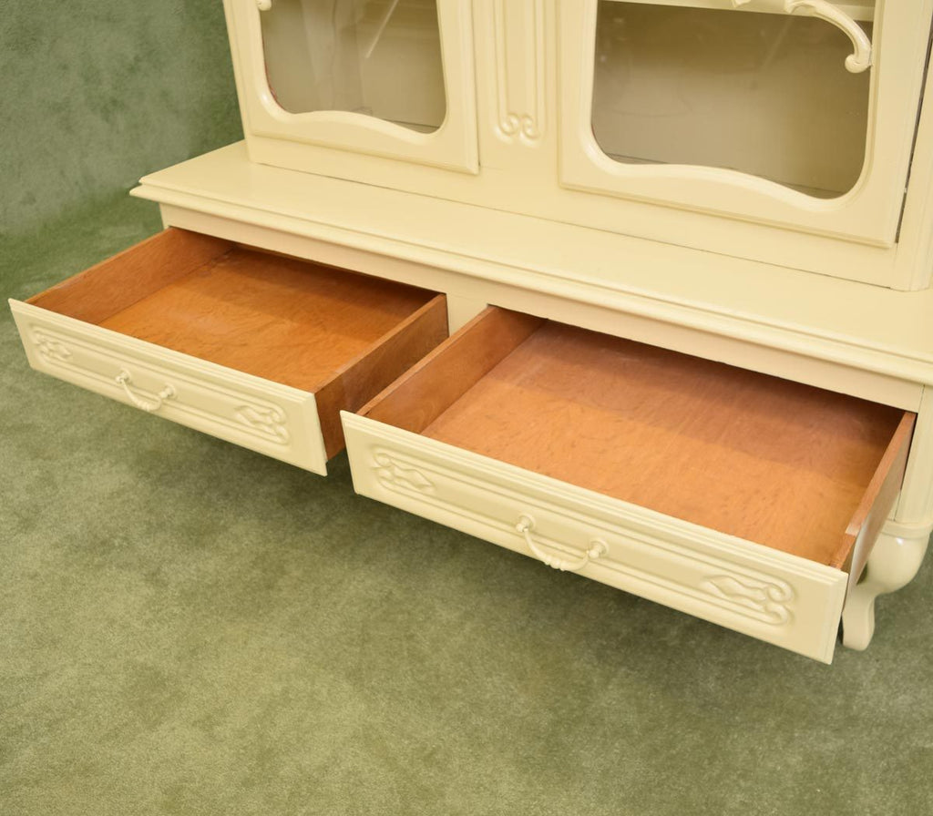 Painted French Display Cabinet