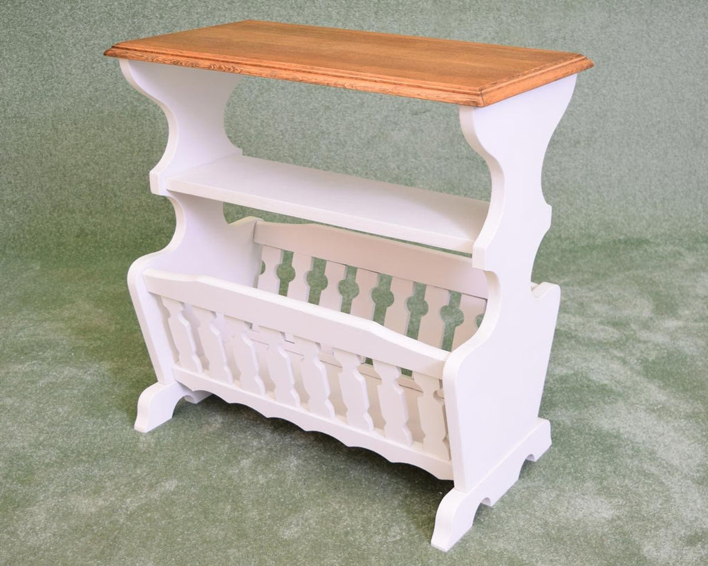 Large Painted Magazine Table