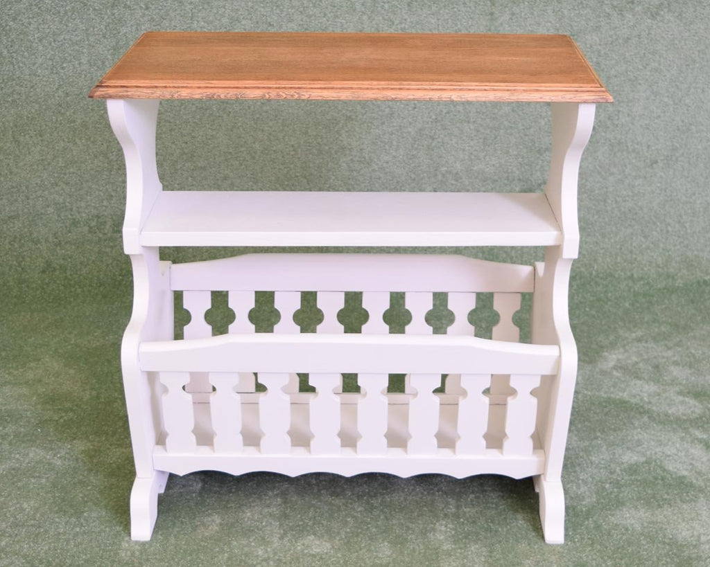 Large Painted Magazine Table
