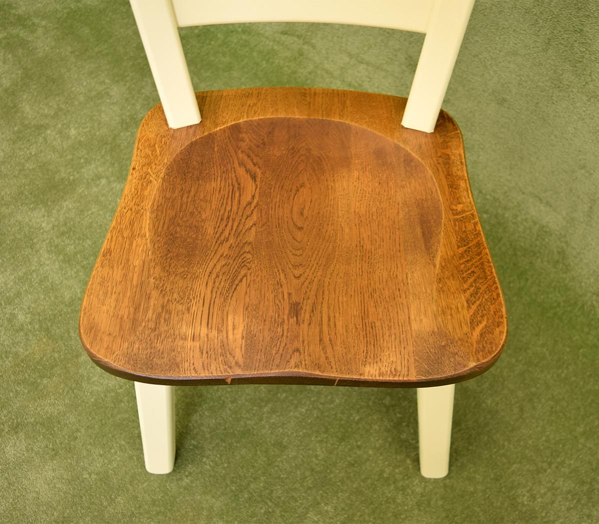 Octagonal Dutch Oak Table & 4 Chairs