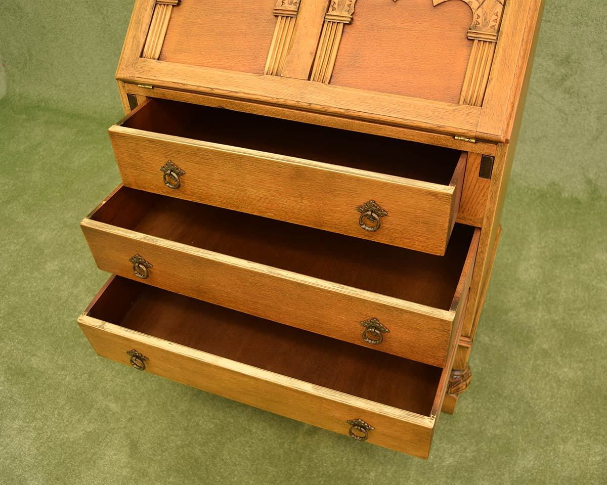 Restored Oak Bureau