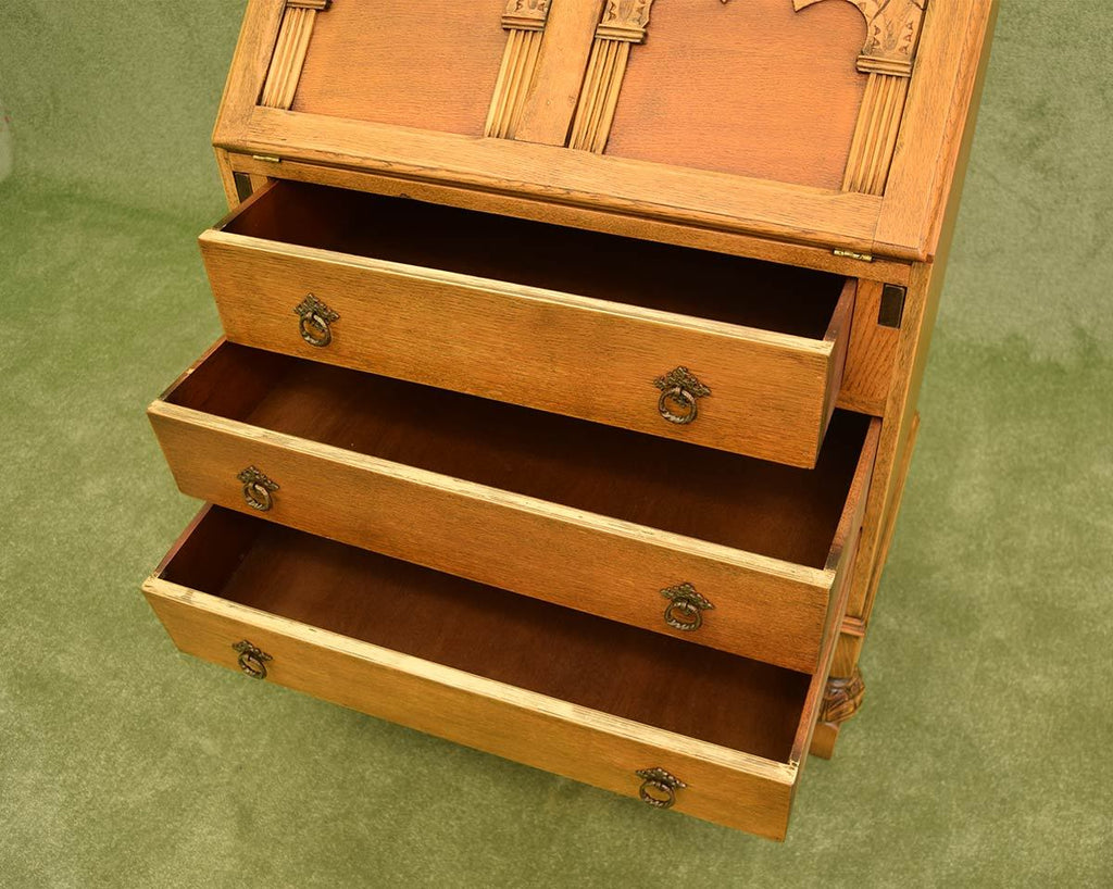 Restored Oak Bureau